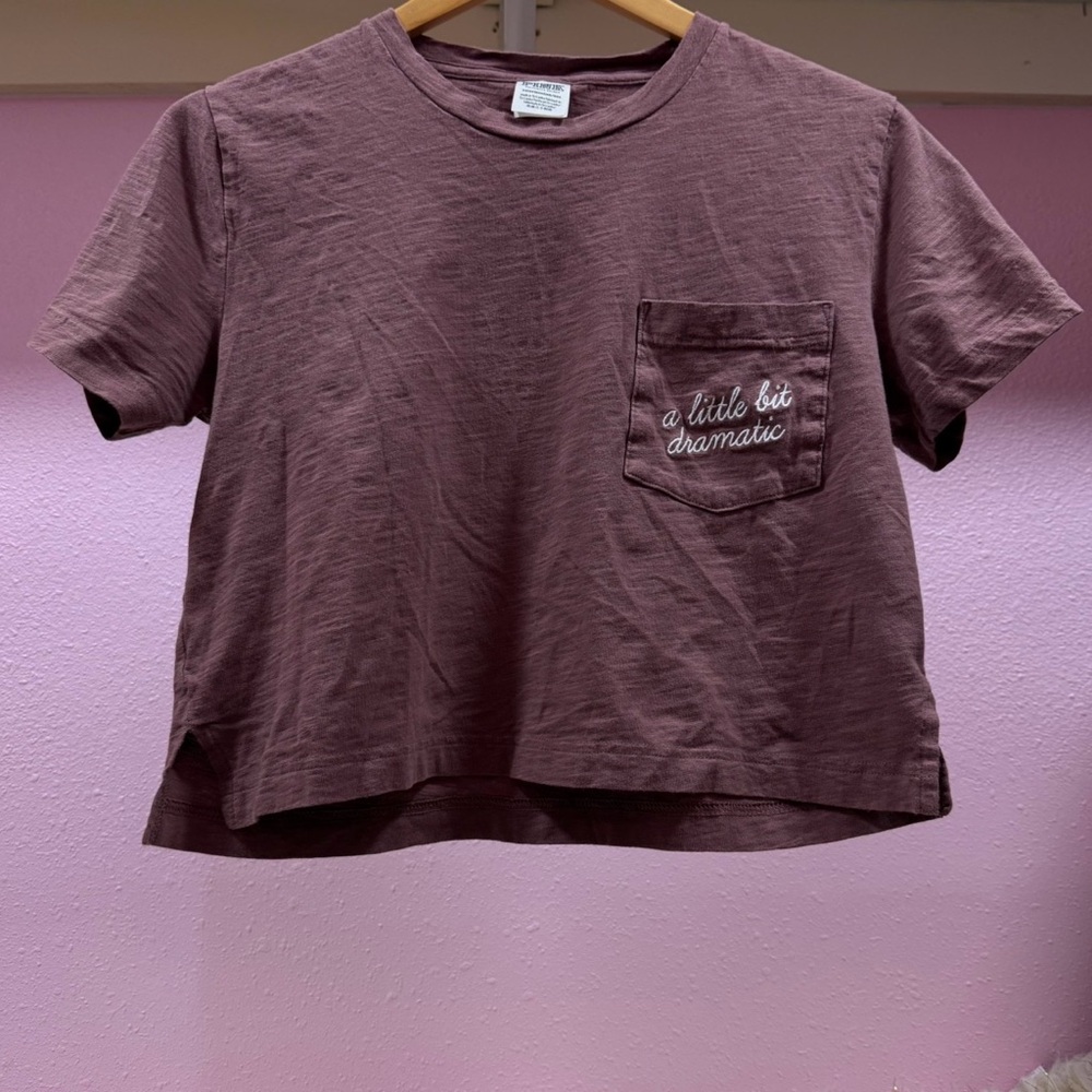 VS PINK Cropped Tee